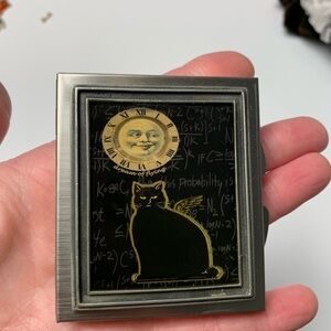 Two sided cat Purse mirror USA made